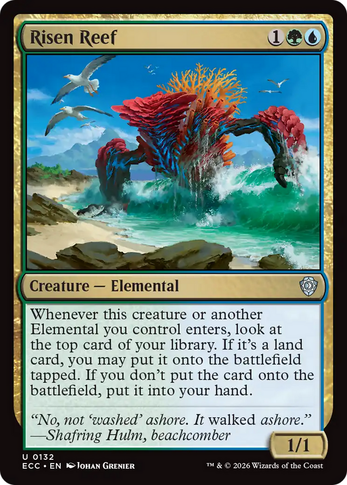 Risen Reef [Lorwyn Eclipsed Commander]
