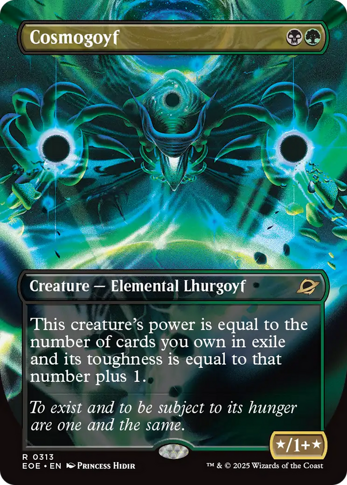 Cosmogoyf (Borderless) [Edge of Eternities]