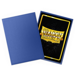 Dragon Shield Non-Glare Matte Blue Sleeves (100-Pack)