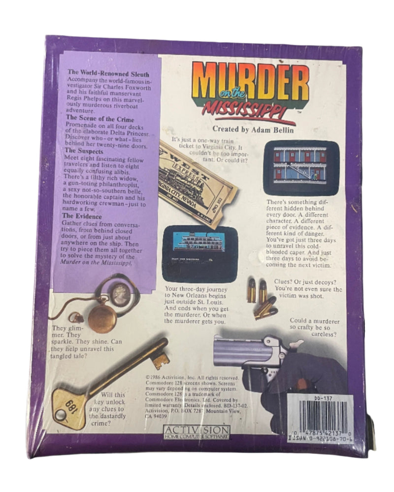 Murder on the Mississippi [Commodore 64]