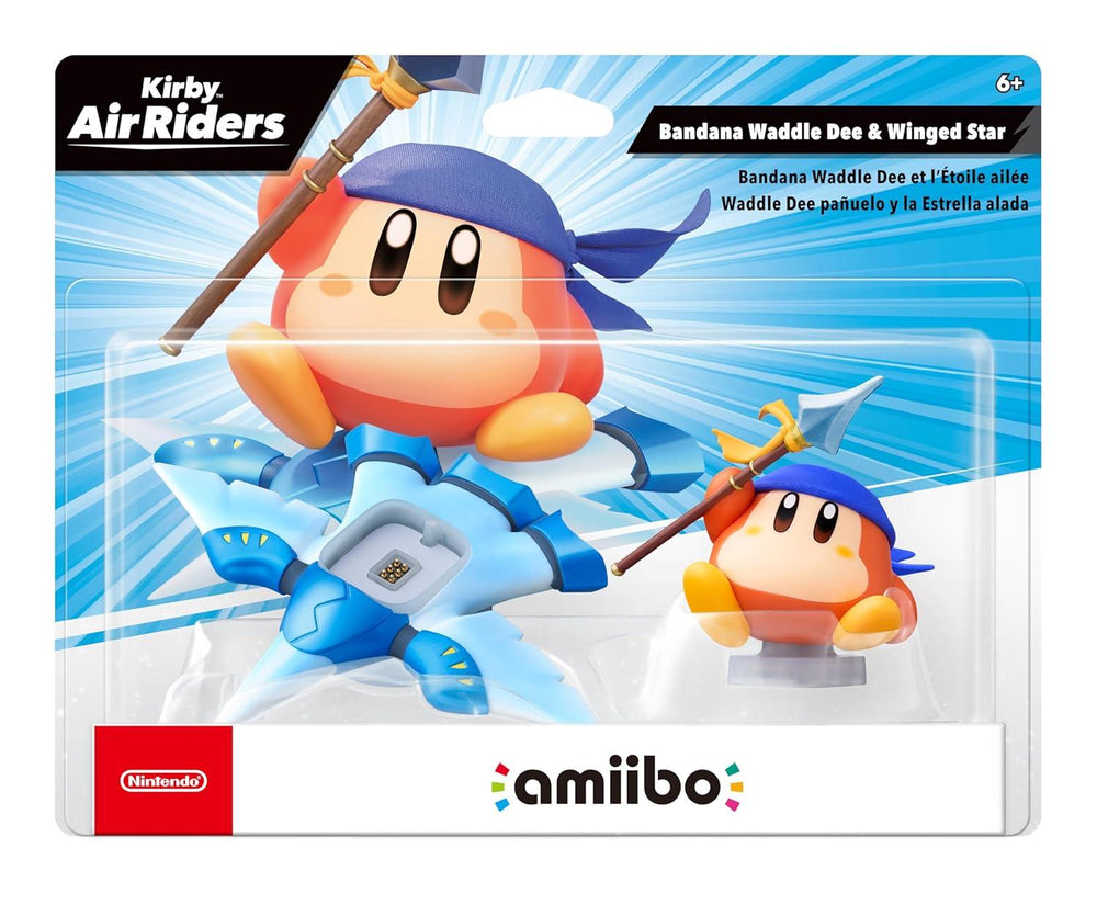 Bandana Waddle Dee & Winged Star (Kirby Air Riders Series) [Amiibo]