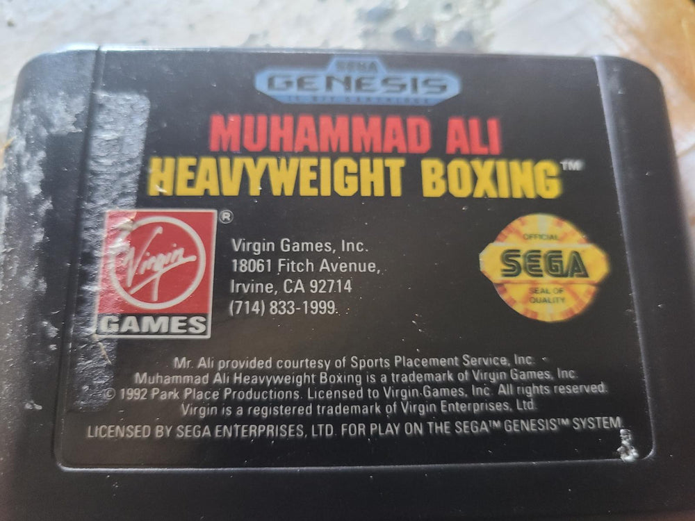Muhammad Ali Heavyweight Boxing [SEGA Genesis]