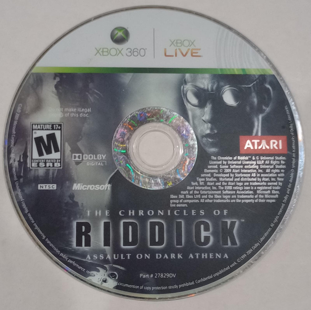 Chronicles of Riddick, The: Assault on Dark Athena [Xbox 360]