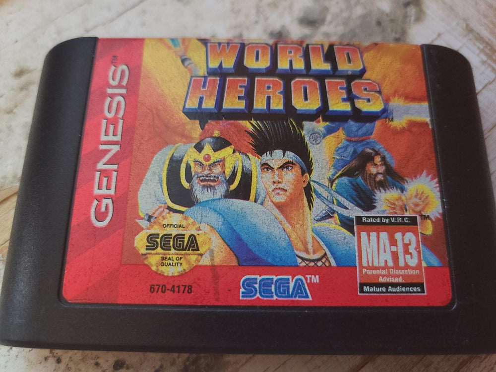 World Heroes [SEGA Genesis]