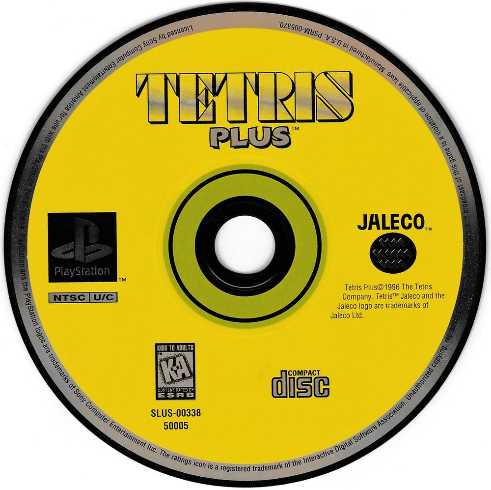 Tetris Plus [PlayStation 1]