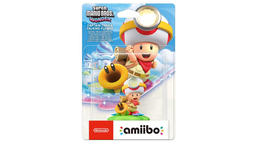 Captain Toad & Talking Flower (Super Mario Series) [Amiibo]