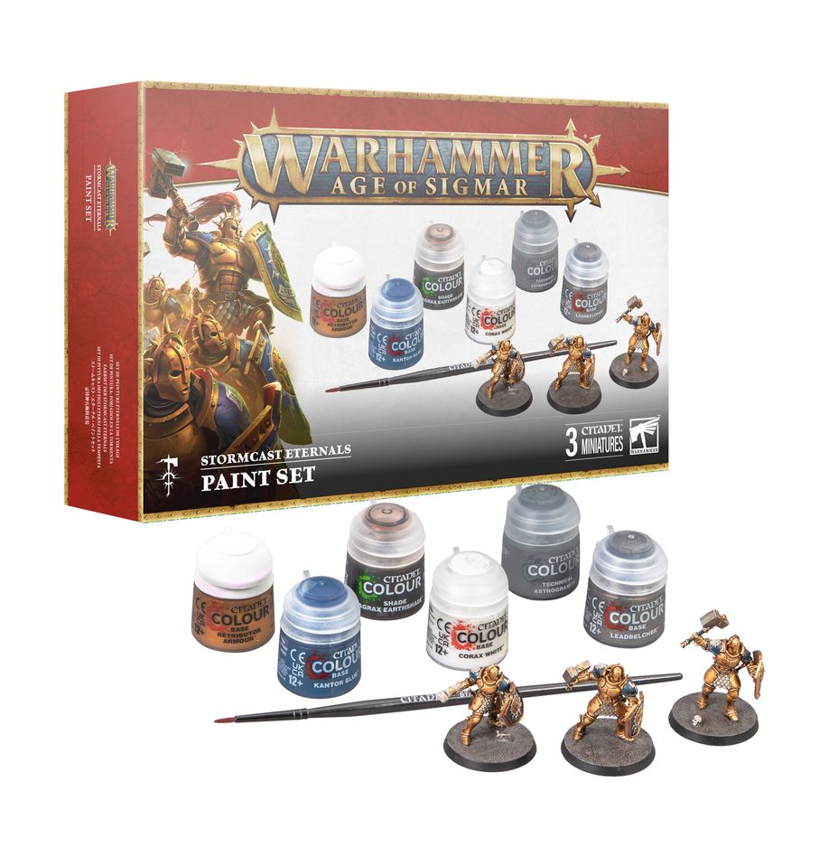 Warhammer Age of Sigmar: Paint Set - Stormcast Eternals