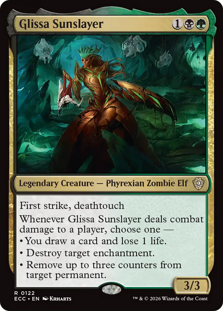 Glissa Sunslayer [Lorwyn Eclipsed Commander]