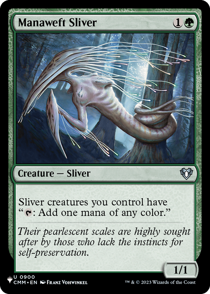 Manaweft Sliver (CMM) [The List]