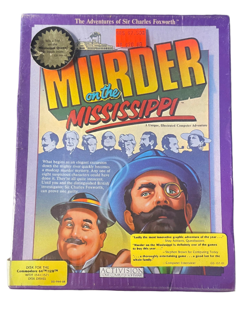Murder on the Mississippi [Commodore 64]