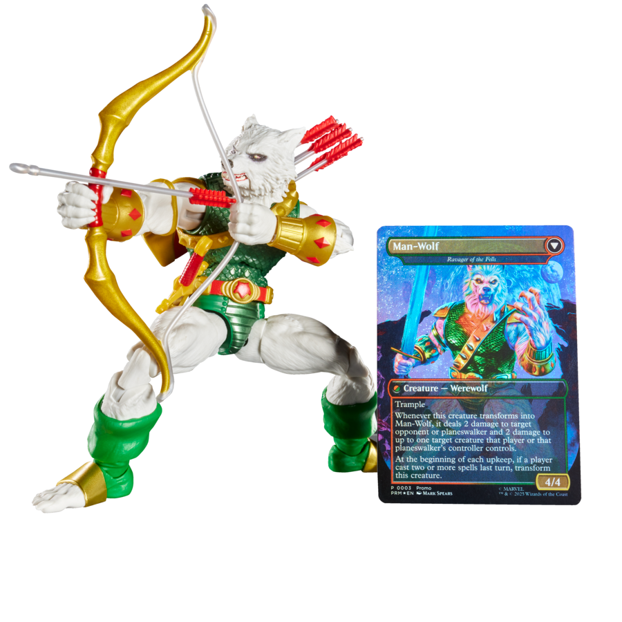 Man-Wolf [MTG x Marvel Legends Figure]