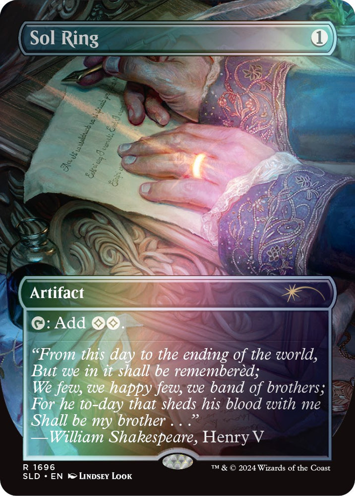 Sol Ring (1696) (Rainbow Foil) [Secret Lair: Sheldon's Spellbook]