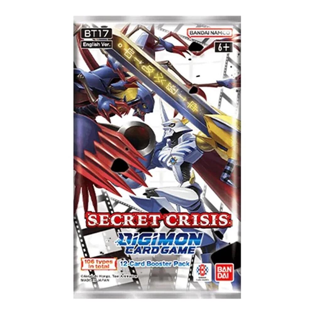 Secret Crisis Booster Pack [Digimon Card Game]