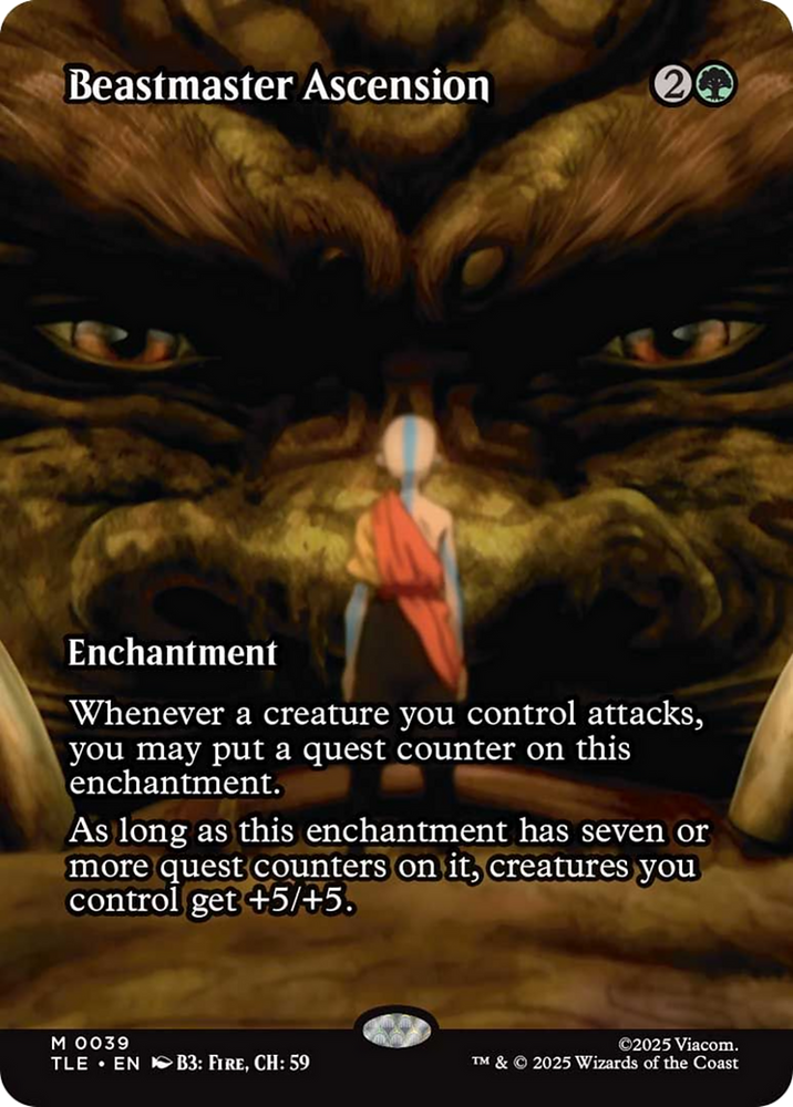 Beastmaster Ascension (Borderless) [Avatar: The Last Airbender: Eternal-Legal]