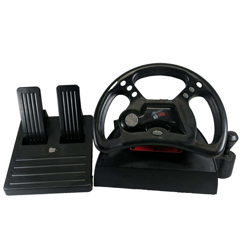 MadCatz Analog Steering Wheel & Pedals [Nintendo 64]