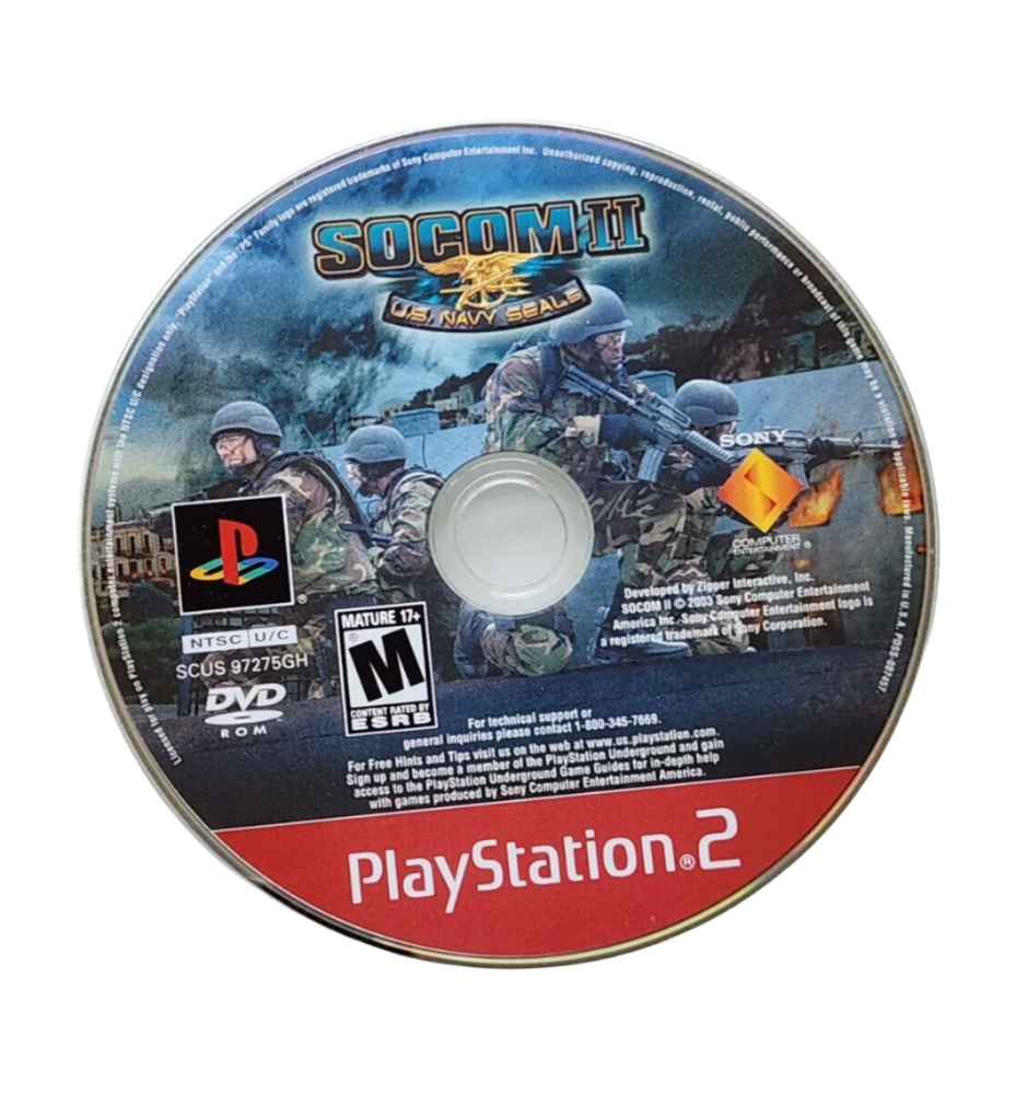 SOCOM II: U.S. Navy SEALs [PlayStation 2]