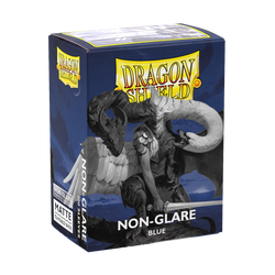Dragon Shield Non-Glare Matte Blue Sleeves (100-Pack)