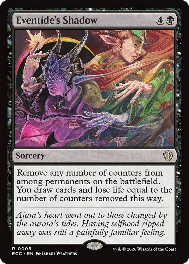 Eventide's Shadow [Lorwyn Eclipsed Commander]