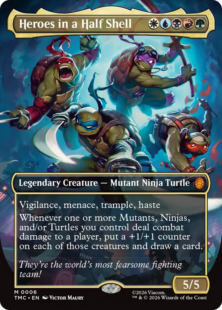 Heroes in a Half Shell (Borderless) [Teenage Mutant Ninja Turtles Commander]