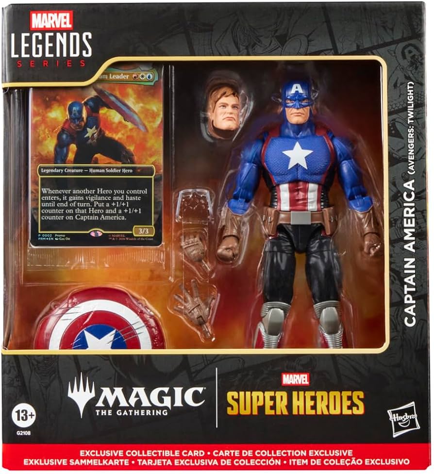 Captain America (Avengers: Twilight) [MTG x Marvel Legends Action Figure]