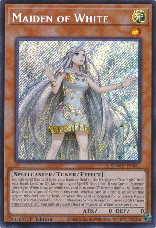 Maiden of White (Secret Rare) [SDWD-EN041] Secret Rare