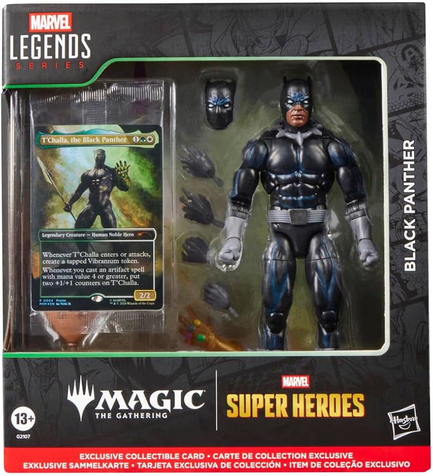 Black Panther [MTG x Marvel Legends Figure]
