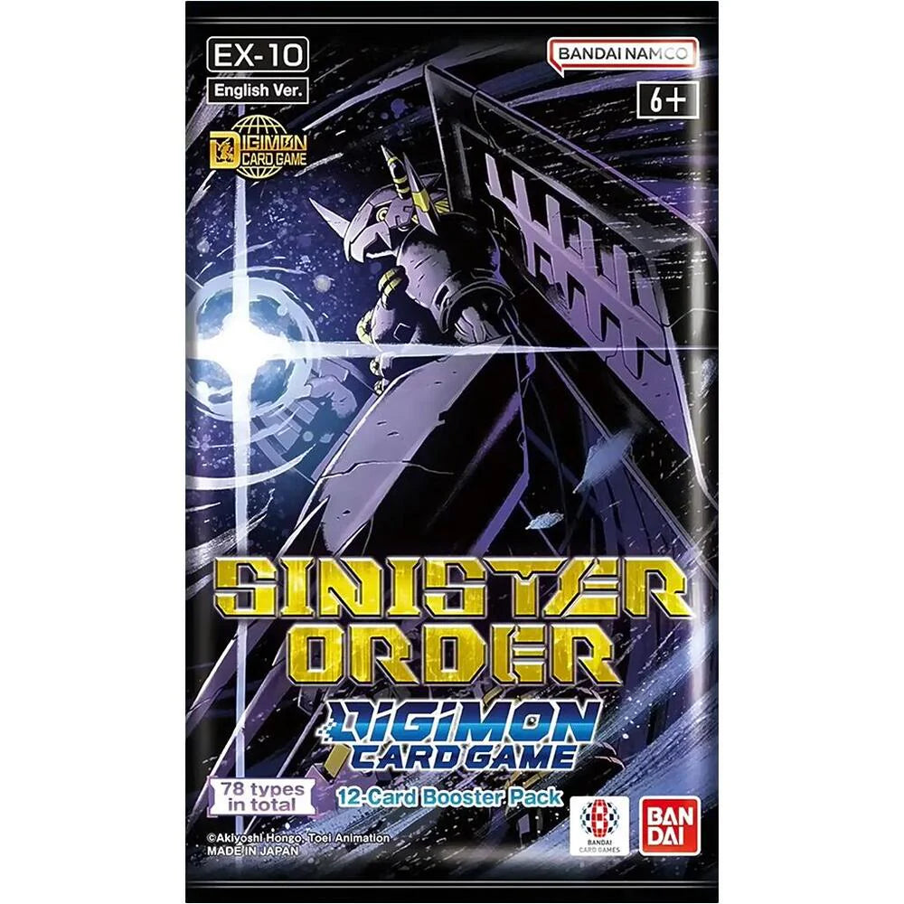 Sinister Order Booster Pack [Digimon Card Game]