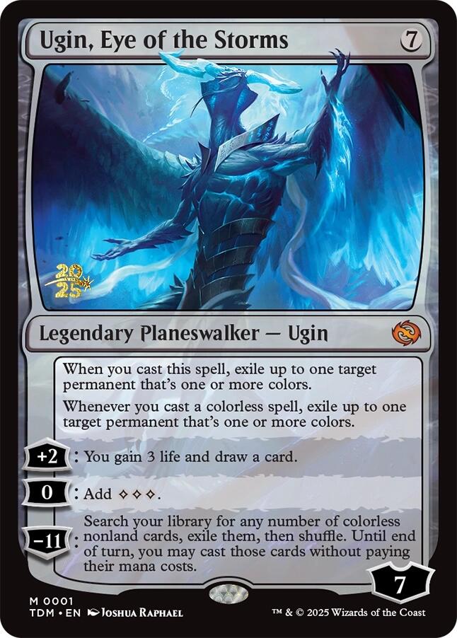 Ugin, Eye of the Storms [Tarkir: Dragonstorm Prerelease Promos]