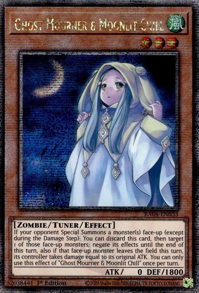 Ghost Mourner & Moonlit Chill [RA04-EN033] Quarter Century Secret Rare