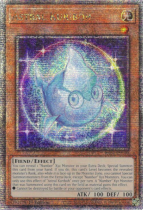 Astral Kuriboh [RA04-EN040] Quarter Century Secret Rare