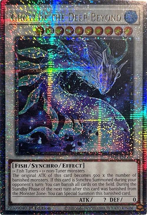 Ghoti of the Deep Beyond [RA04-EN060] Quarter Century Secret Rare