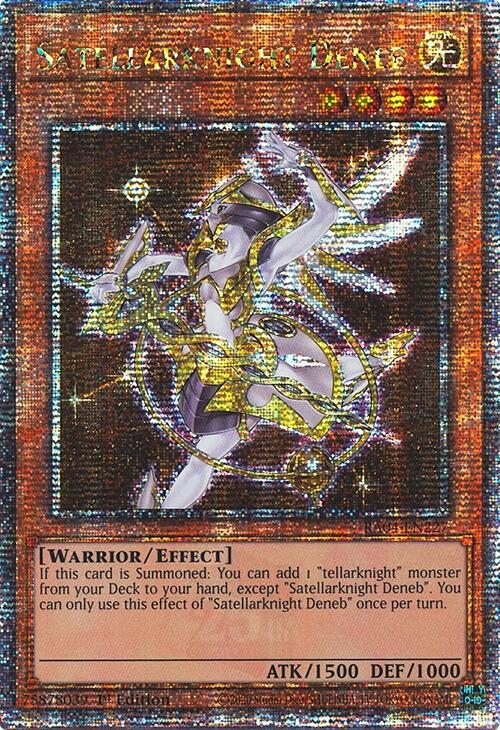 Satellarknight Deneb [RA04-EN227] Quarter Century Secret Rare