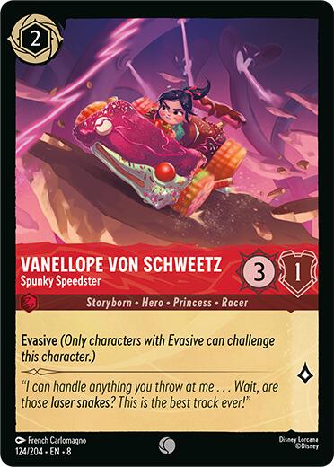Vanellope Von Schweetz - Spunky Speedster (124/204) [Reign of Jafar]