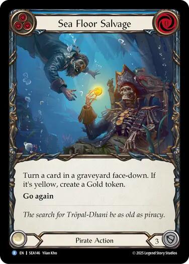 Sea Floor Salvage [SEA146] (High Seas)  Rainbow Foil
