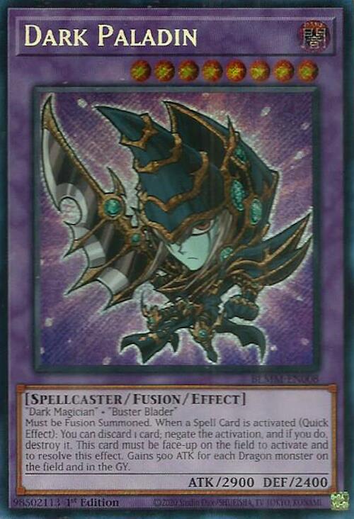 Dark Paladin [BLMM-EN008] Secret Rare
