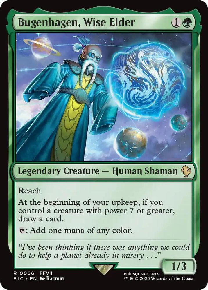Bugenhagen, Wise Elder (Surge Foil) [FINAL FANTASY Commander]