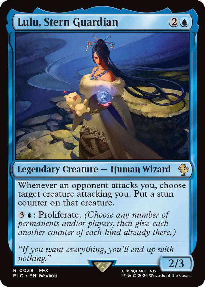 Lulu, Stern Guardian (Surge Foil) [FINAL FANTASY Commander]