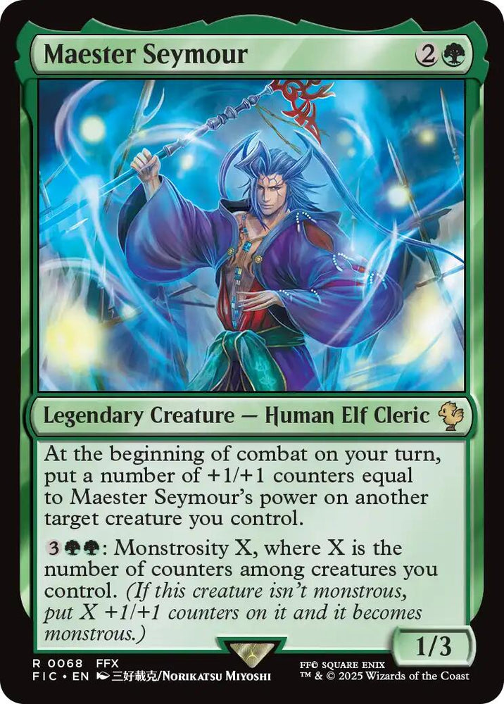 Maester Seymour (Surge Foil) [FINAL FANTASY Commander]