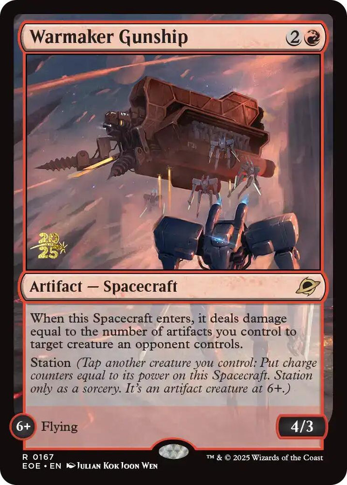 Warmaker Gunship [Edge of Eternities Prerelease Promos]