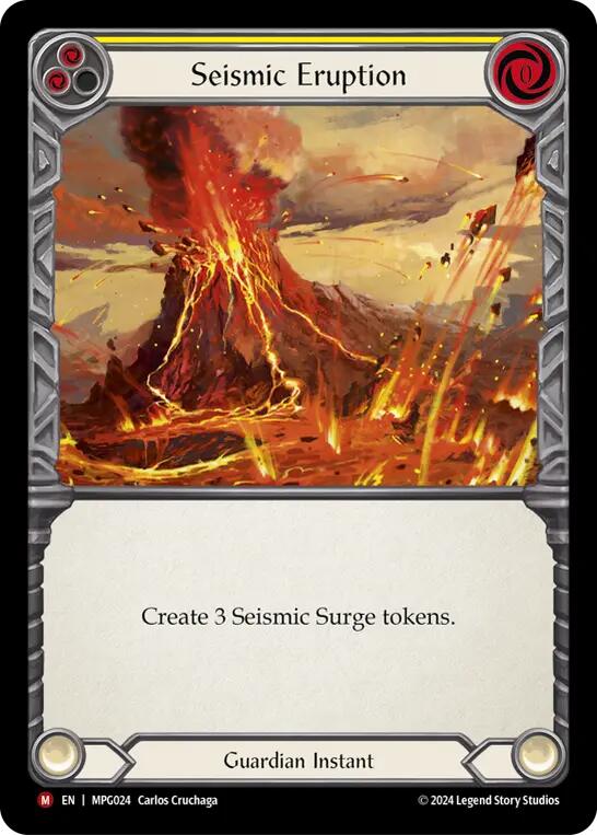 Seismic Eruption [MPG024] (Mastery Pack Guardian)