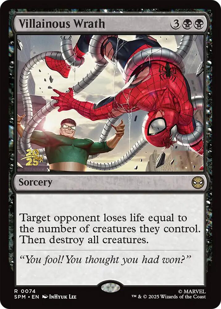 Villainous Wrath [Marvel's Spider-Man Prerelease Promos]