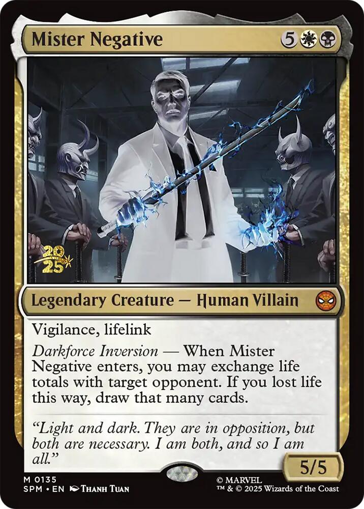 Mister Negative [Marvel's Spider-Man Prerelease Promos]