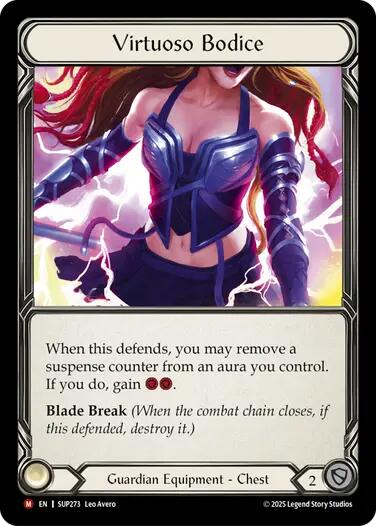 Virtuoso Bodice (Cold Foil) [SUP272] (Super Slam)  Cold Foil
