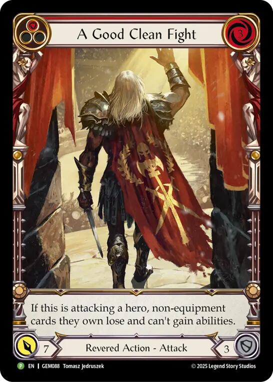 A Good Clean Fight [GEM088] (GEM Pack 3)  Rainbow Foil