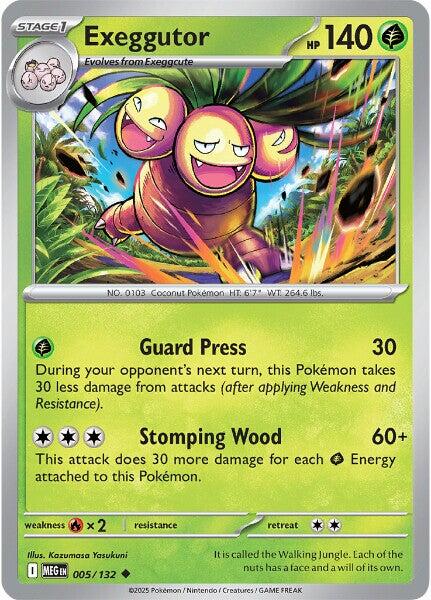 Exeggutor (005/132) [Mega Evolution: Base Set]