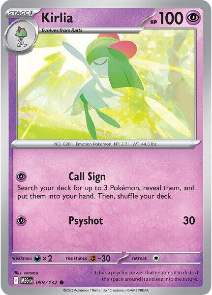 Kirlia (059/132) [Mega Evolution: Base Set]