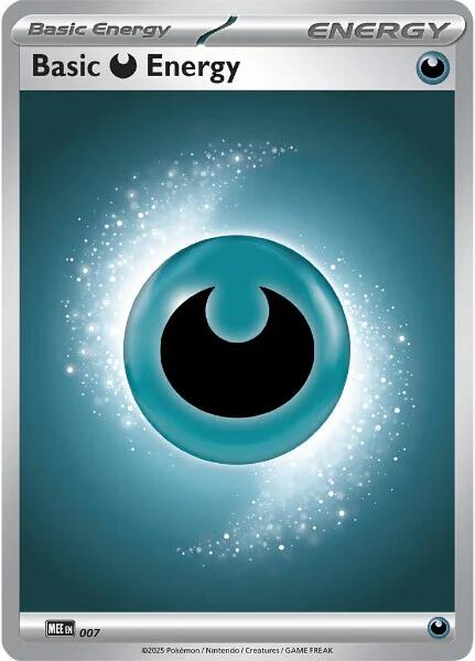 Basic Darkness Energy - 007 [Mega Evolution Energies]