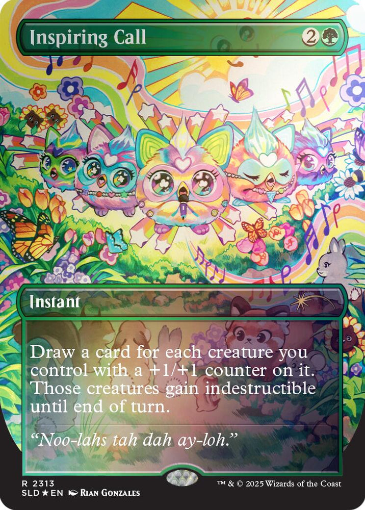 Inspiring Call (Rainbow Foil) [Secret Lair Drop Series]