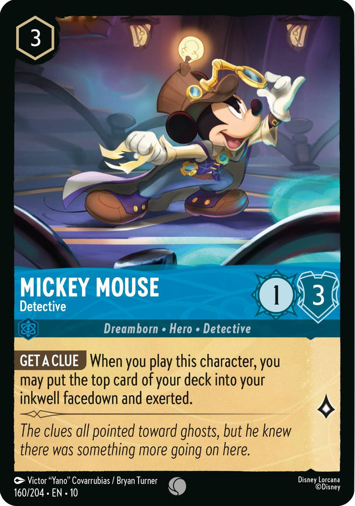 Mickey Mouse - Detective (160/204) [Whispers in the Well]