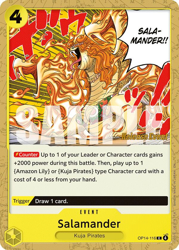 Salamander [The Azure Sea's Seven Release Event Cards]